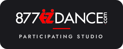 877EZDANCE Participating Studio badge, dark