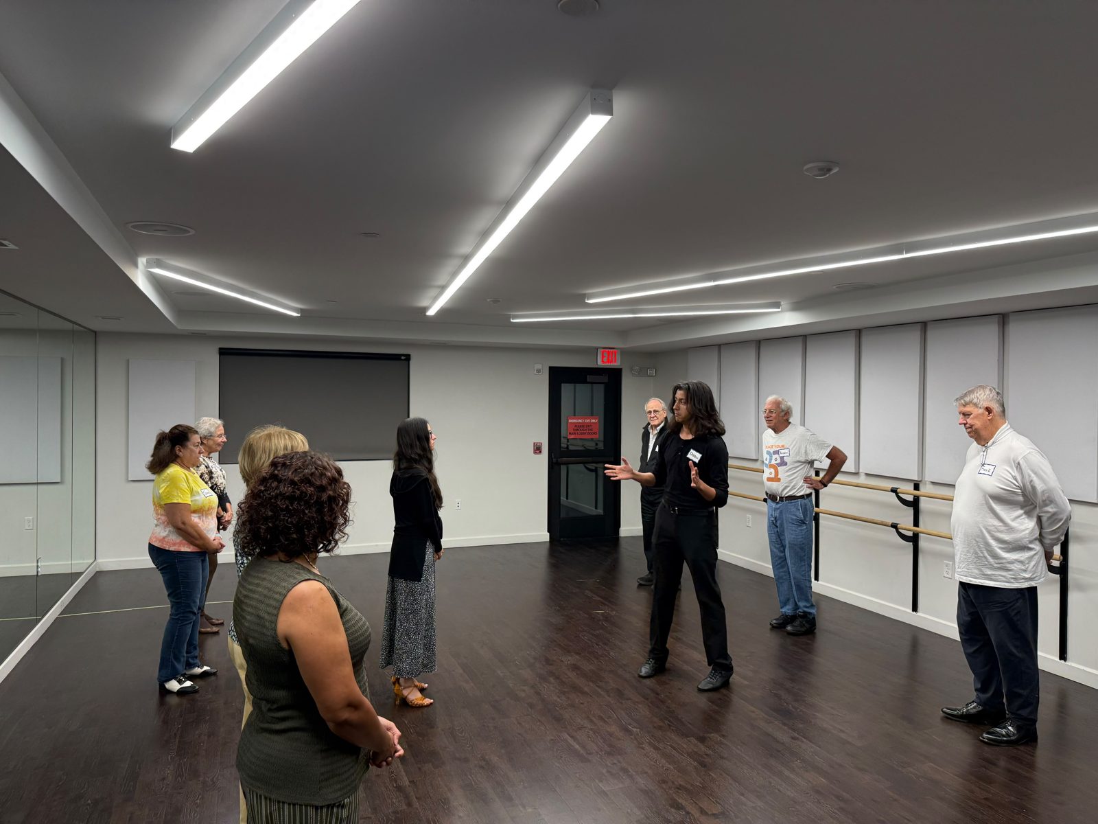 An 877EZDANCE class at the Pozez JCC in Fairfax, Virginia