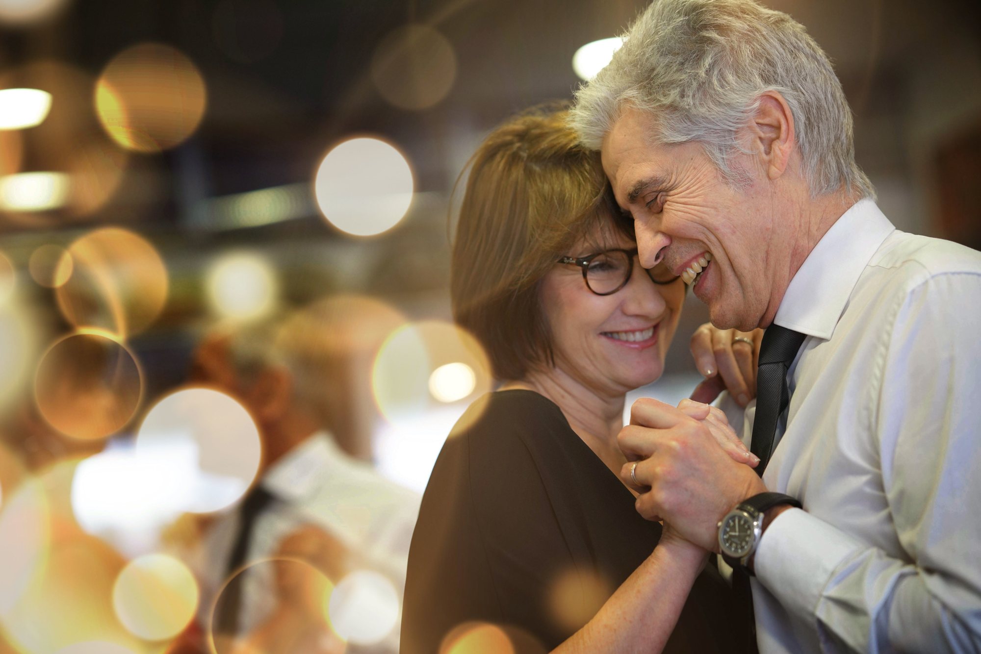 A couple dancing together